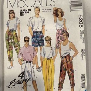 RAP PANTS sewing patterns